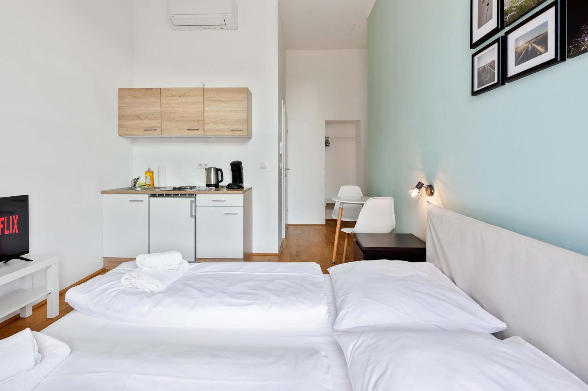 522 Mbit Wifi I Air Conditioning I Self Check In Wien Exteriör bild